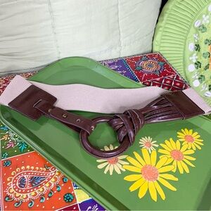 80s Elastic Waist Belt